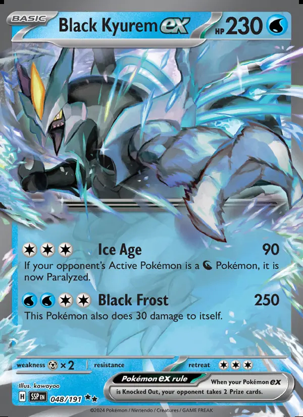 Image of the card Black Kyurem ex