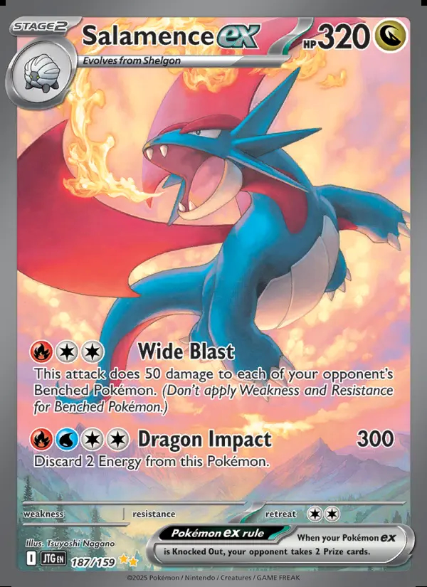Image of the card Salamence ex