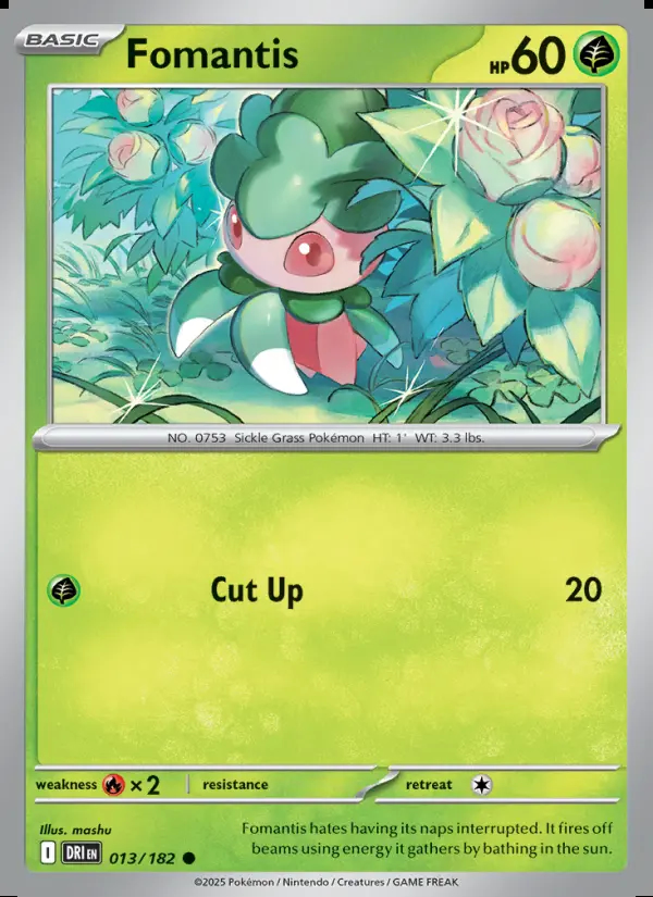 Image of the card Fomantis