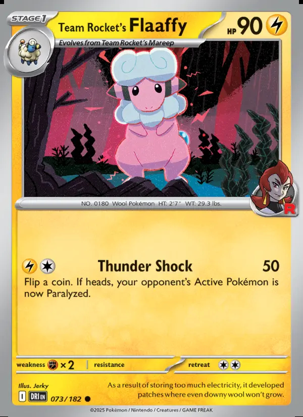 Image of the card Team Rocket's Flaaffy
