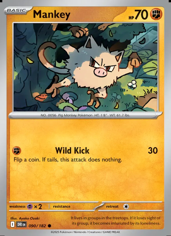 Image of the card Mankey