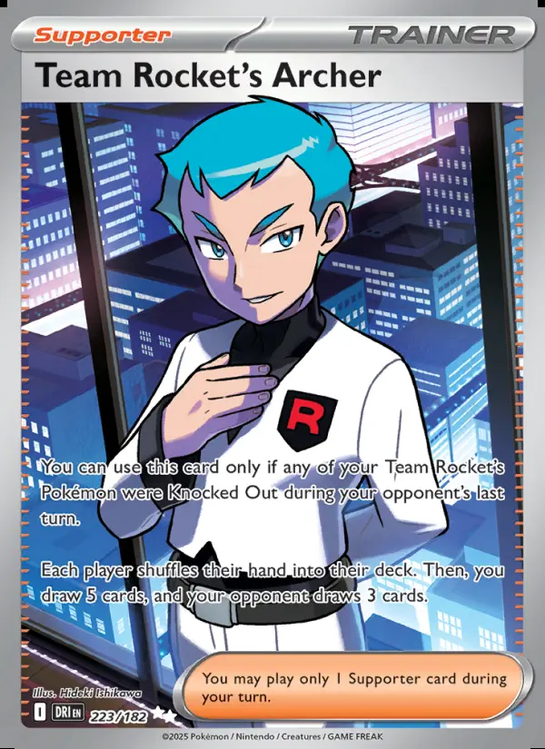 Image of the card Team Rocket's Archer