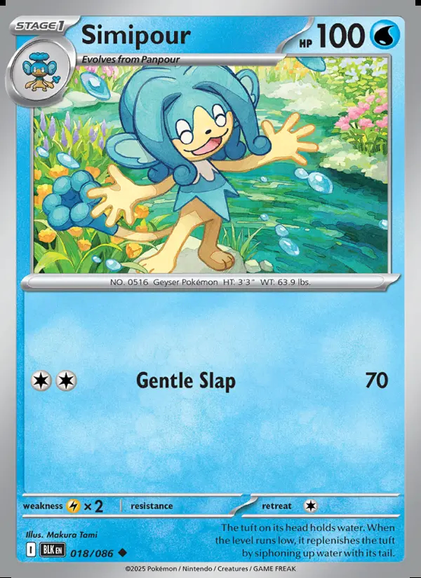 Image of the card Simipour
