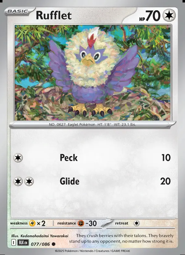 Image of the card Rufflet