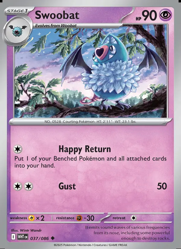 Image of the card Swoobat