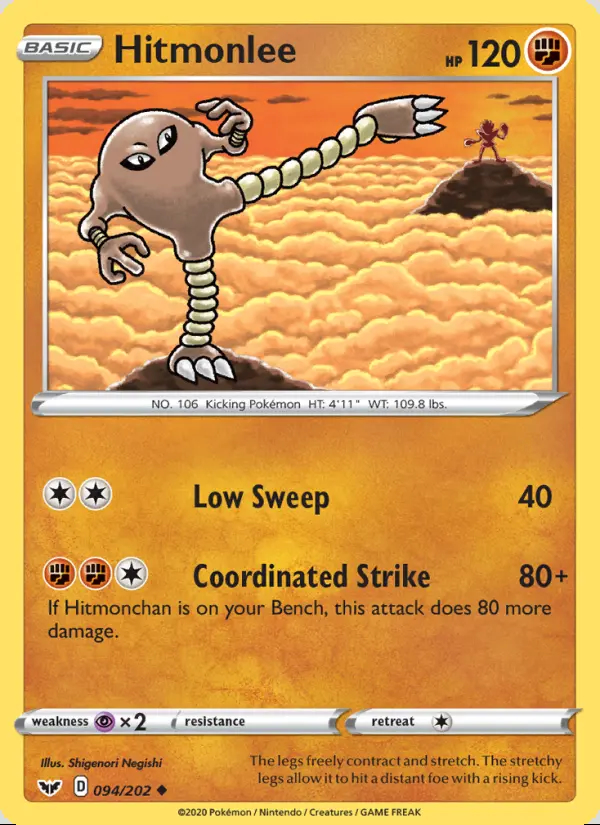 Image of the card Hitmonlee
