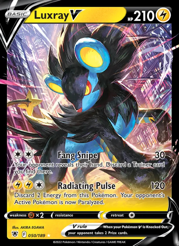 Image of the card Luxray V