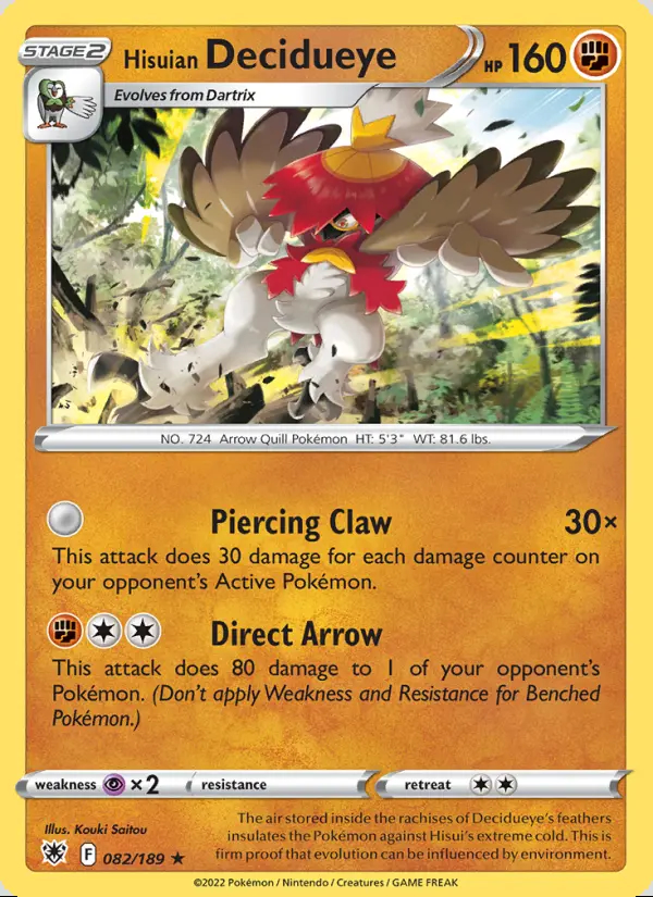 Image of the card Hisuian Decidueye