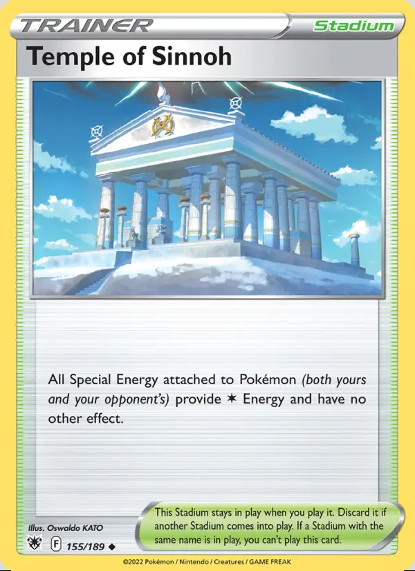 Image of the card Temple of Sinnoh