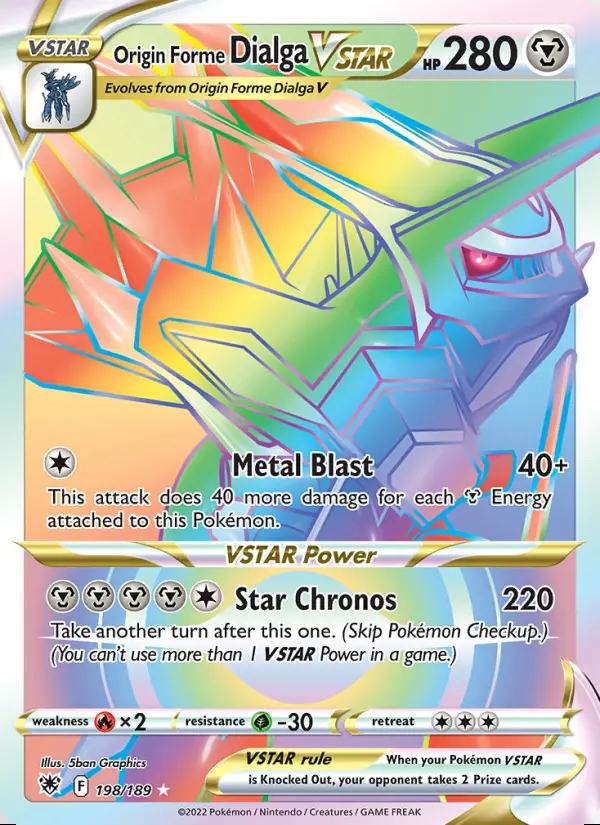 Image of the card Origin Forme Dialga VSTAR