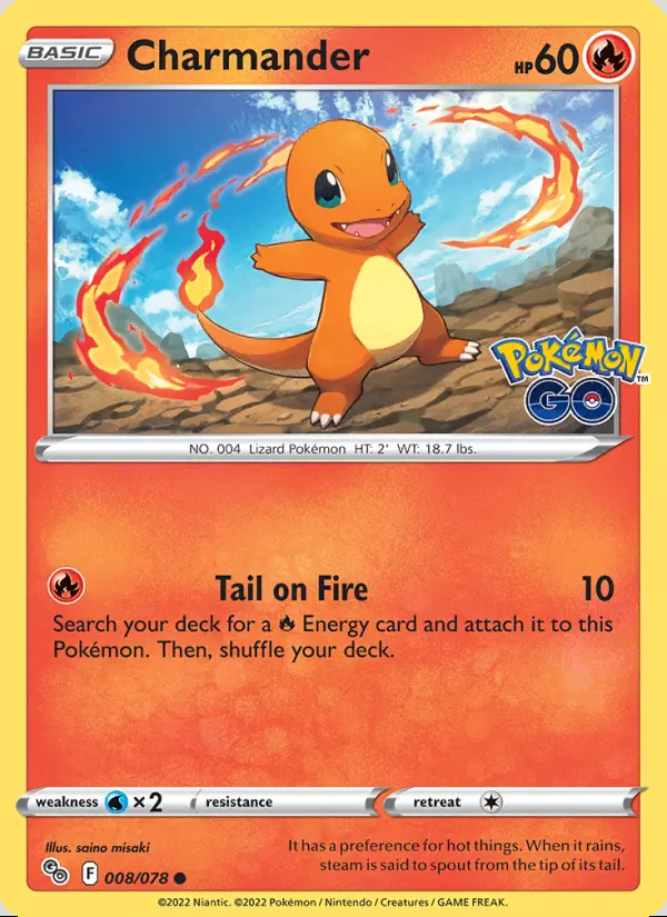 Image of the card Charmander