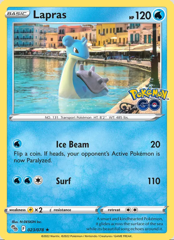 Image of the card Lapras