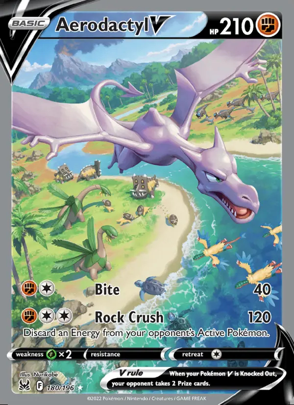 Image of the card Aerodactyl V