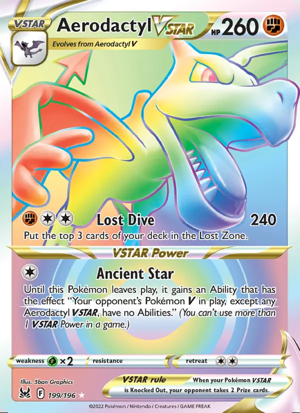 Image of the card Aerodactyl VSTAR