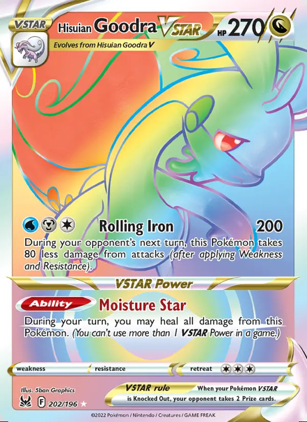 Image of the card Hisuian Goodra VSTAR