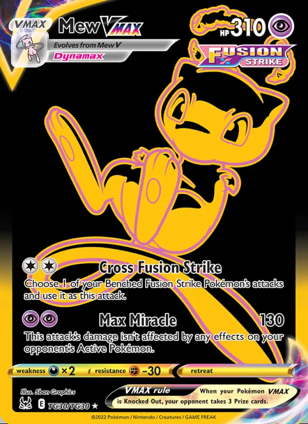 Image of the card Mew VMAX