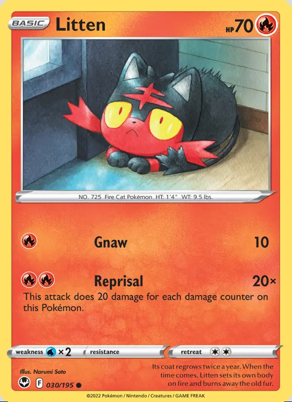 Image of the card Litten