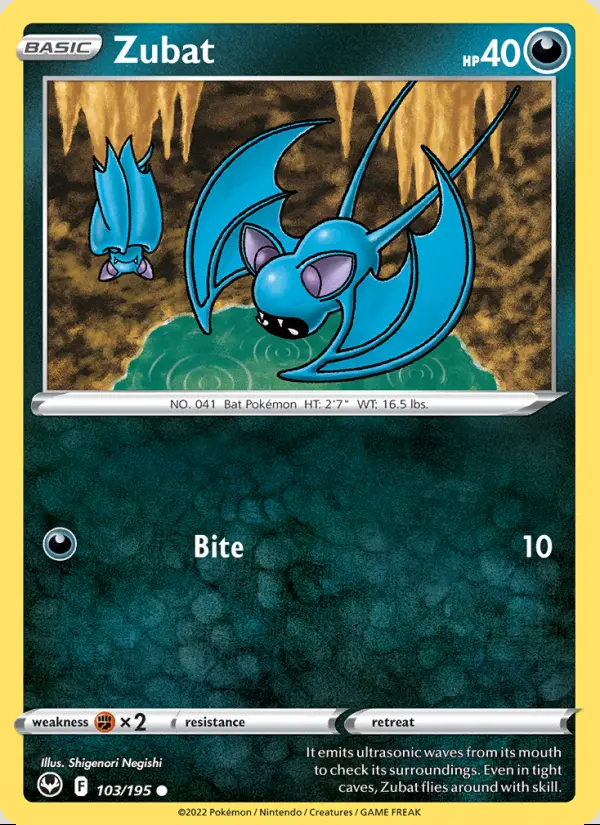 Image of the card Zubat