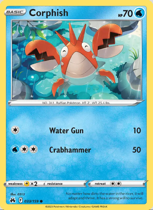 Image of the card Corphish