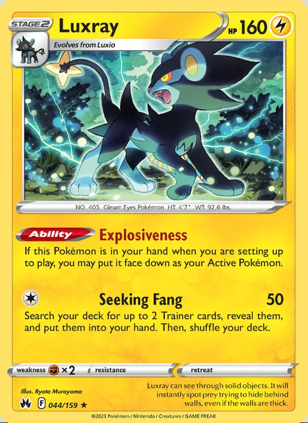Image of the card Luxray
