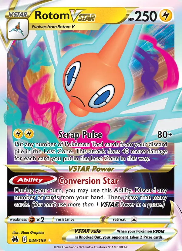 Image of the card Rotom VSTAR