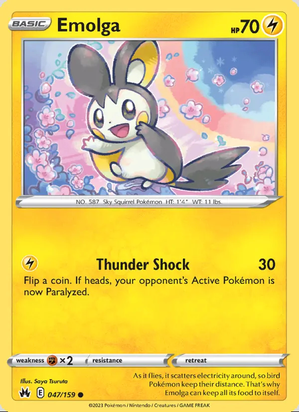 Image of the card Emolga