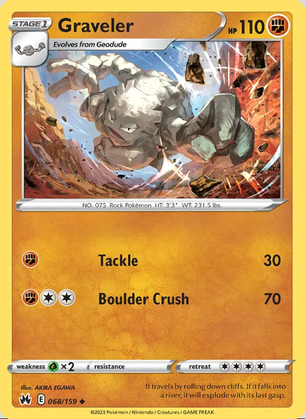 Image of the card Graveler