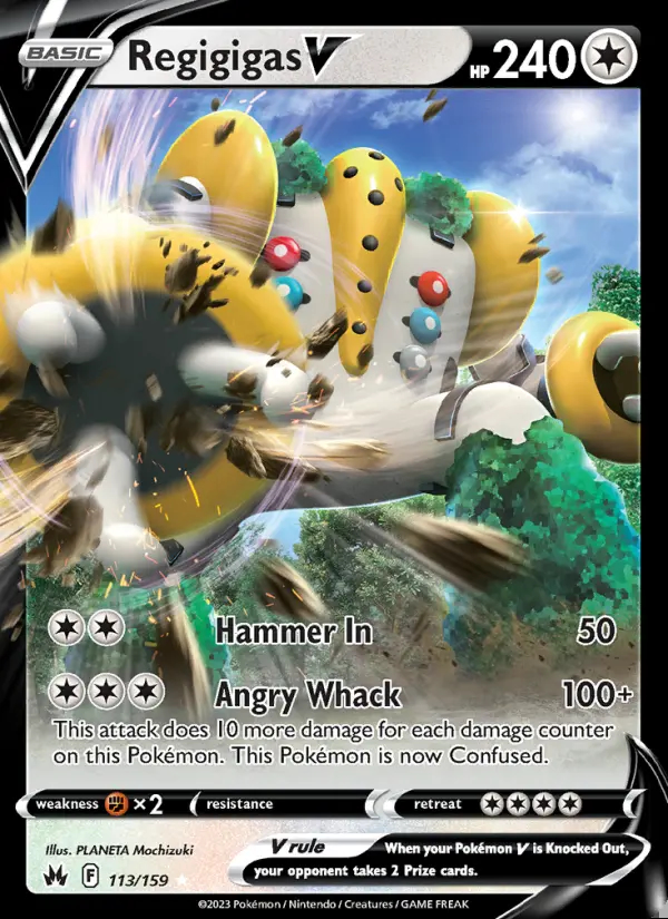 Image of the card Regigigas V
