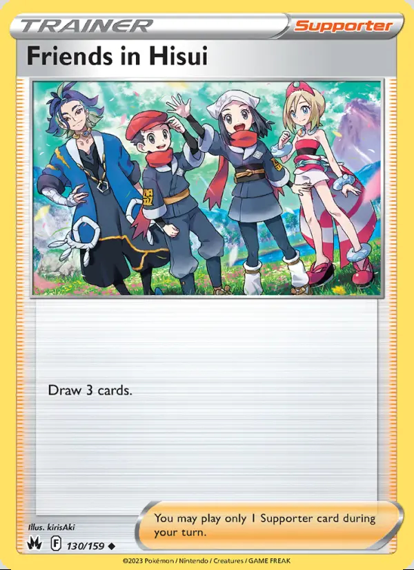 Image of the card Friends in Hisui