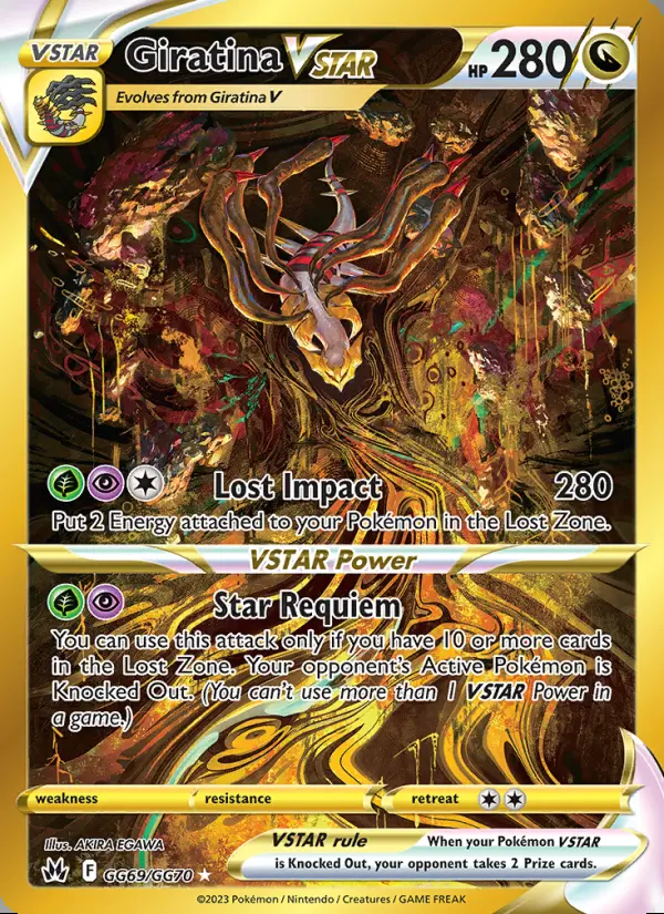 Image of the card Giratina VSTAR