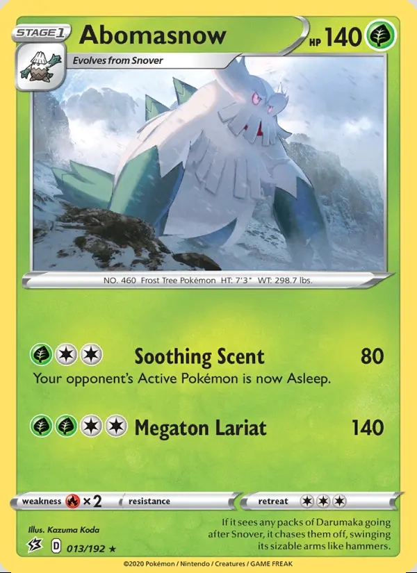 Image of the card Abomasnow