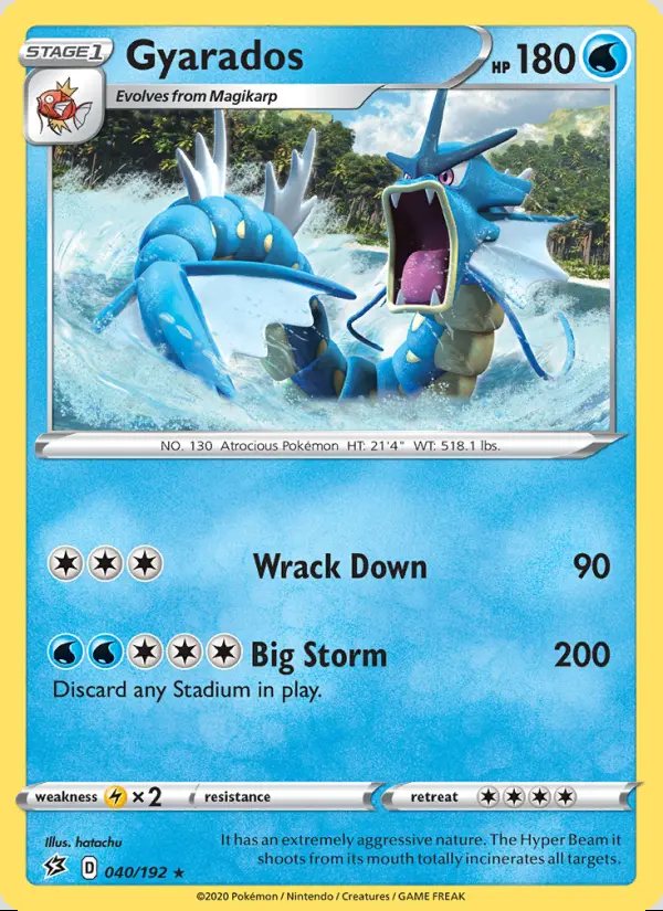 Image of the card Gyarados