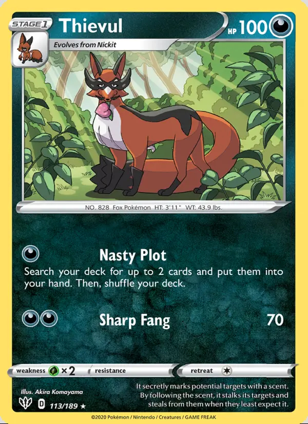 Image of the card Thievul