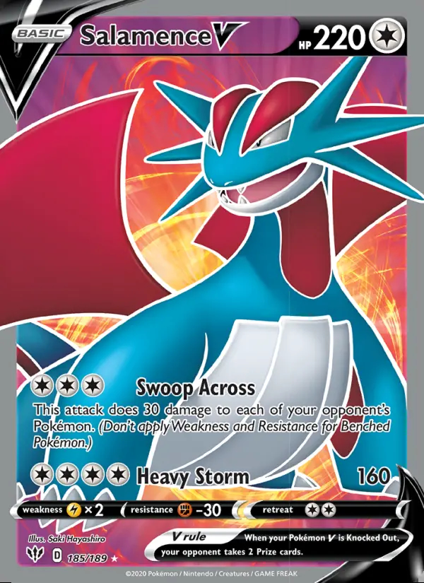 Image of the card Salamence V