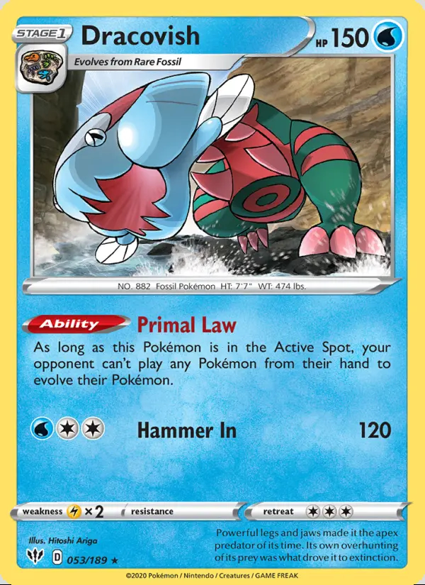 Image of the card Dracovish