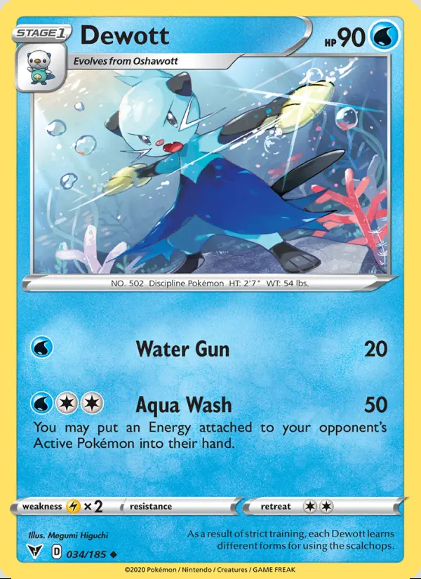 Image of the card Dewott