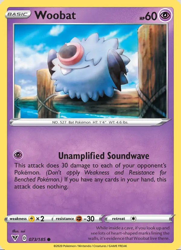 Image of the card Woobat