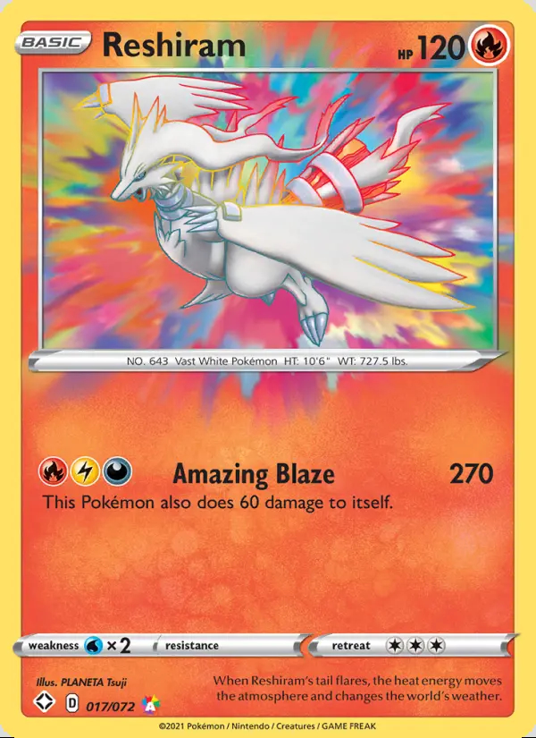 Image of the card Reshiram