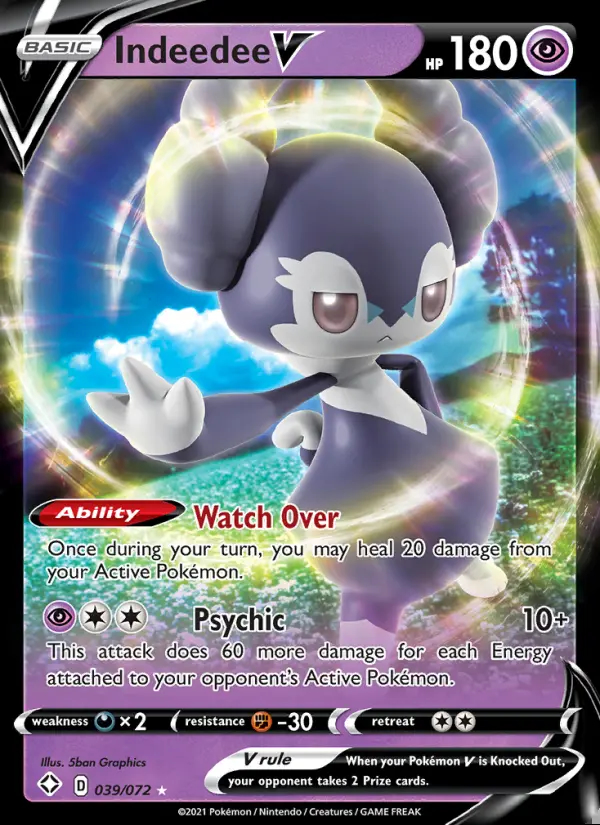 Image of the card Indeedee V