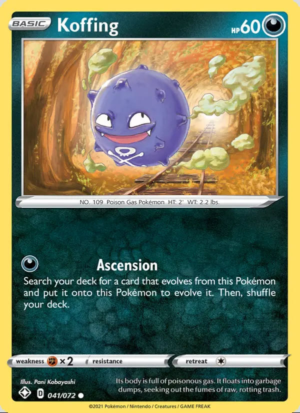 Image of the card Koffing