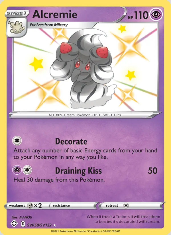 Image of the card Alcremie