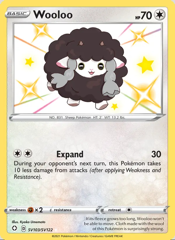 Image of the card Wooloo