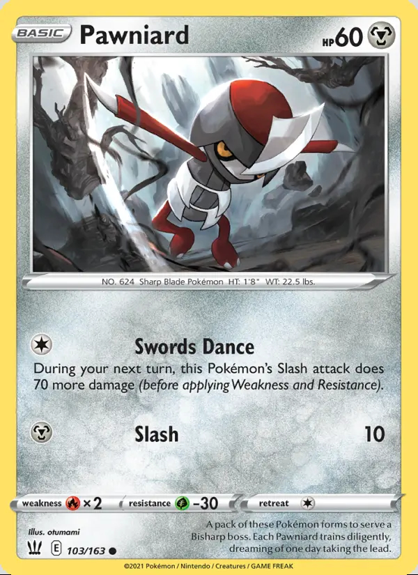 Image of the card Pawniard