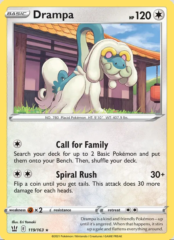 Image of the card Drampa