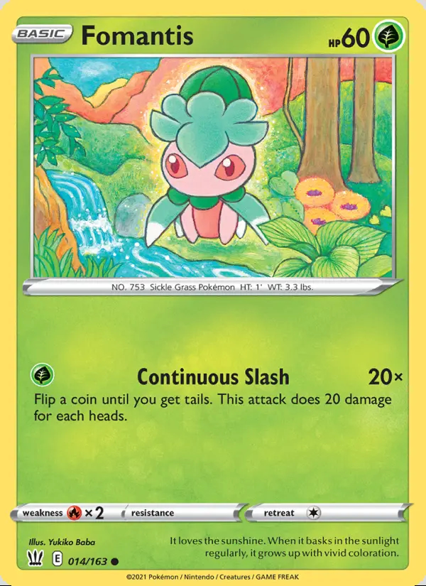 Image of the card Fomantis