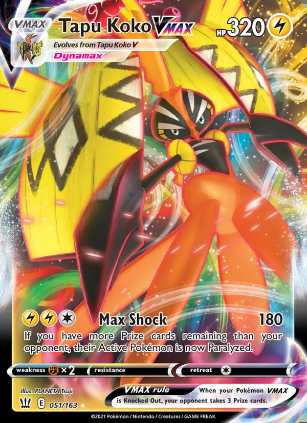 Image of the card Tapu Koko VMAX