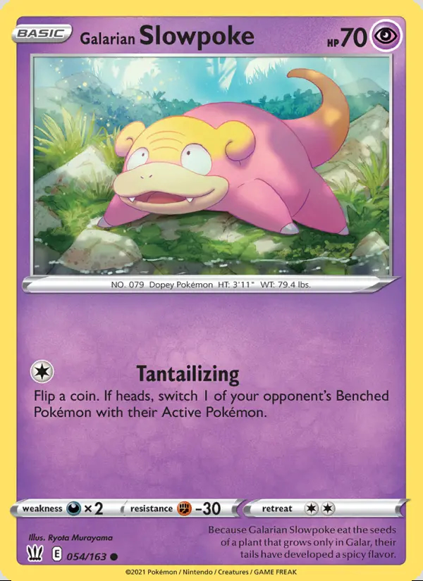 Image of the card Galarian Slowpoke