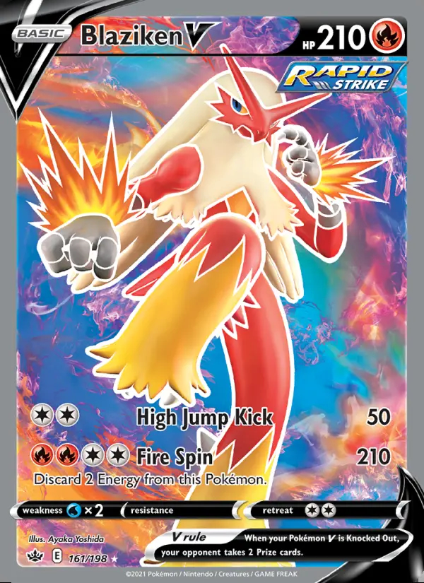 Image of the card Blaziken V
