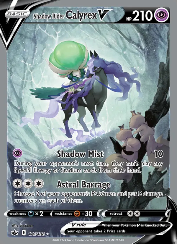 Image of the card Shadow Rider Calyrex V