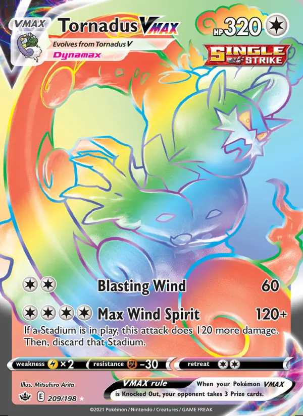 Image of the card Tornadus VMAX
